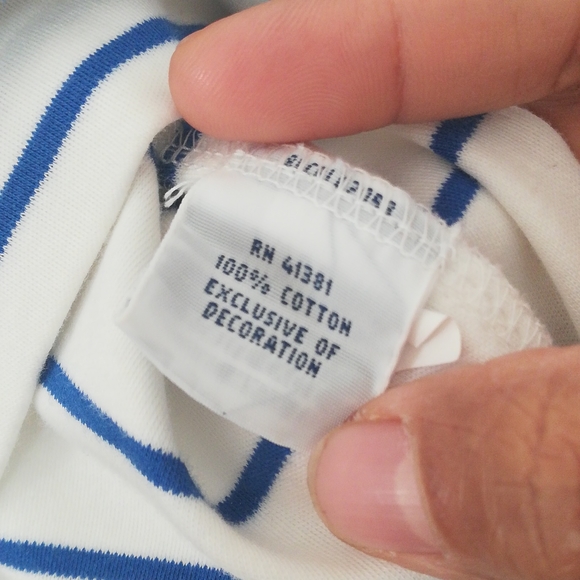 SOLD Polo Ralph Lauren Pima Soft Touch Striped Polo Shirt Men's Size M - Picture 6 of 6